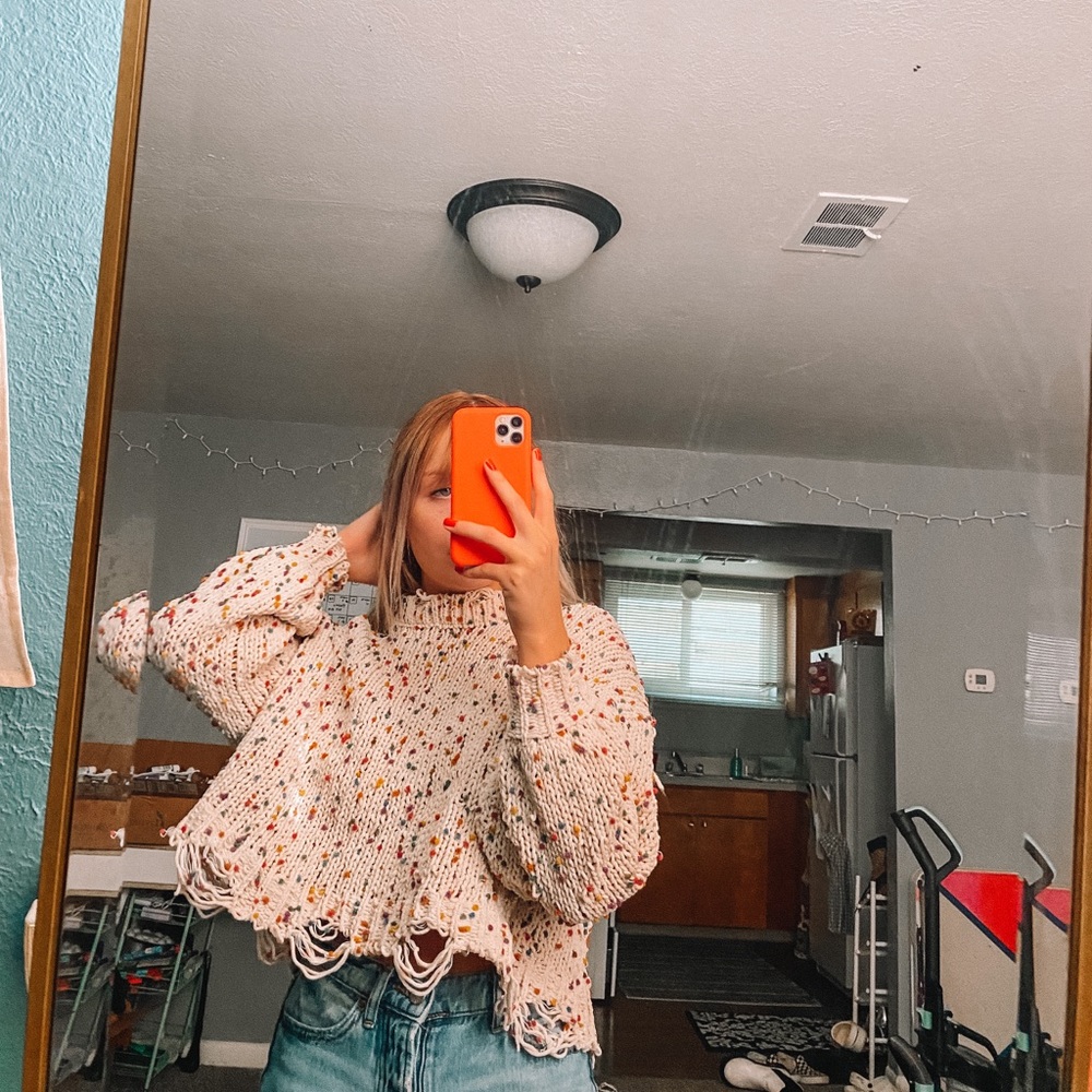 Knit sweater
